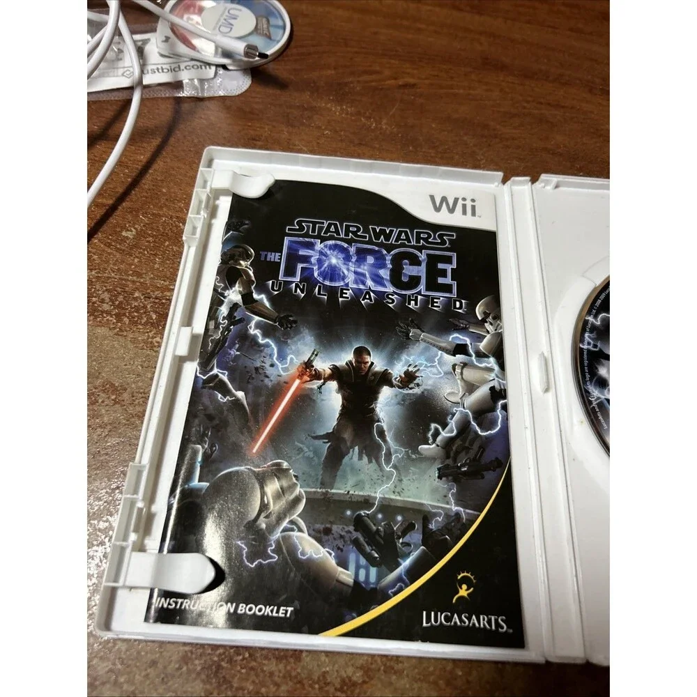 Star Wars The Force Unleashed II Nintendo Wii Complete Not Tested Game Teens